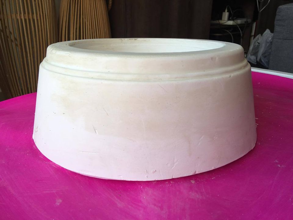 Molde de yeso para bowl mediano MBWLV02