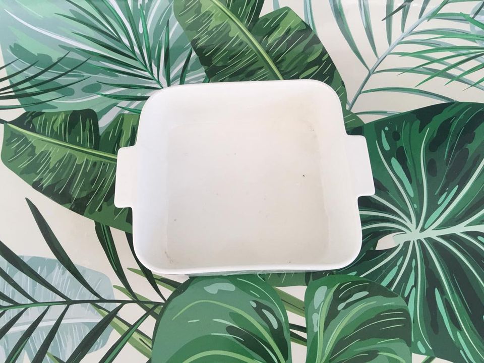 Molde de yeso para fuente cuadrada MFC001