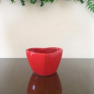 Molde para maceta/ taza sin asa con forma de Corazon MTC009