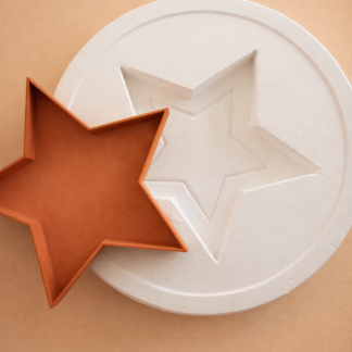 Molde de yeso para estrella MEN003