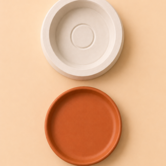 Molde de yeso para plato playo MPD026