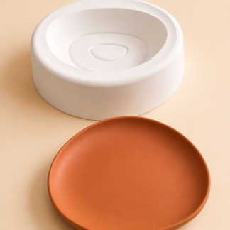 Molde de yeso para plato irregular MPIV002