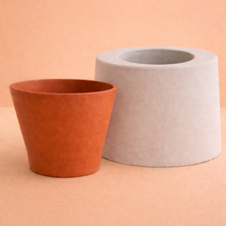 Molde de yeso para maceta conica Mediana MMIK003