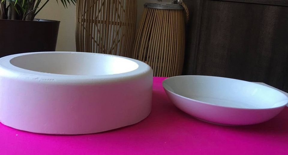 Molde de yeso para plato hondo PLH001 - Imagen 2