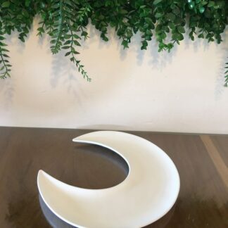 Molde de yeso para plato/bandeja con forma de Luna MBLB005