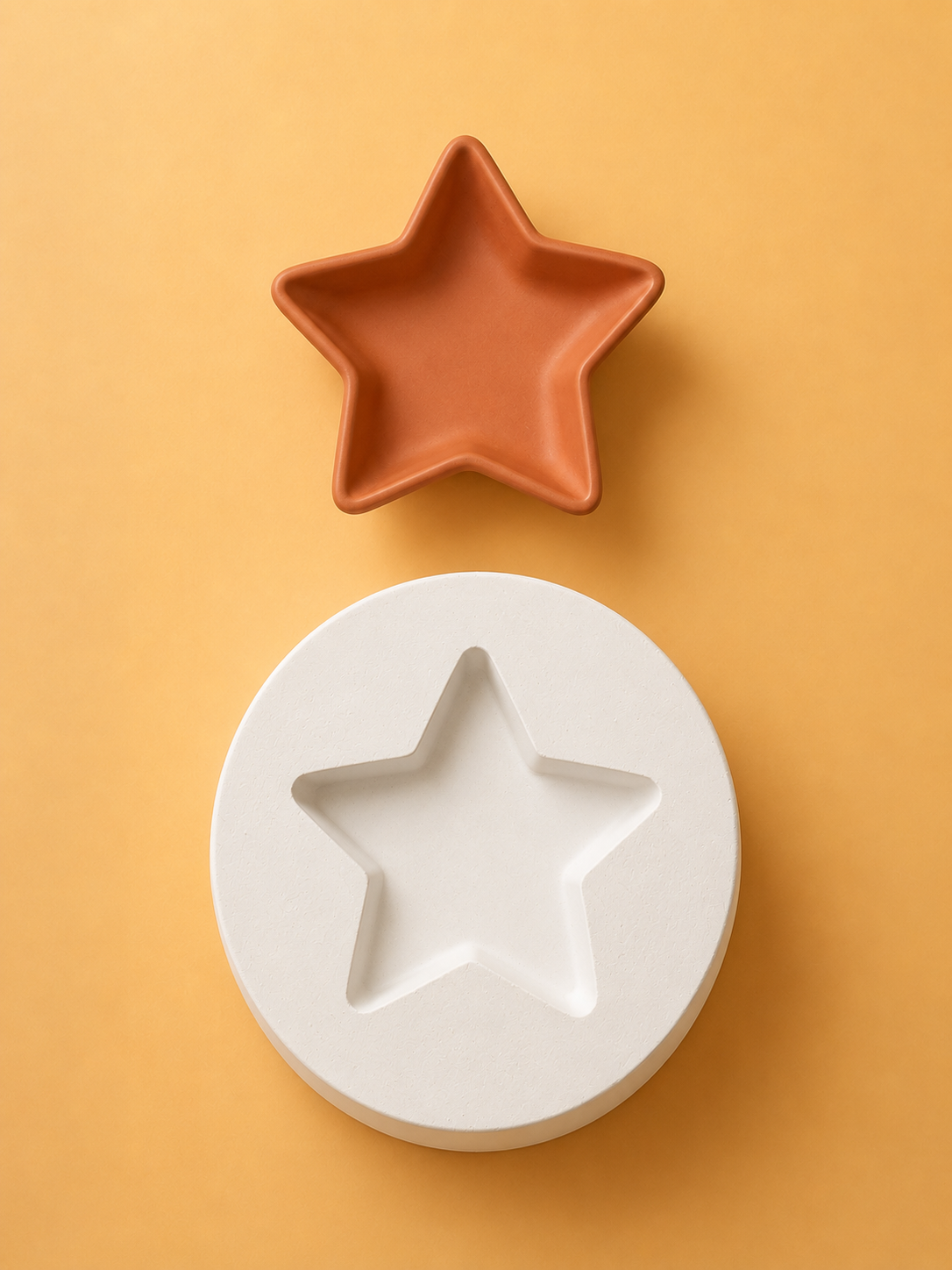Molde De Yeso Con Forma De Estrella ME001