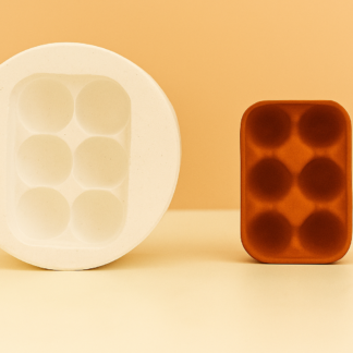 Molde de yeso para huevera MHV001