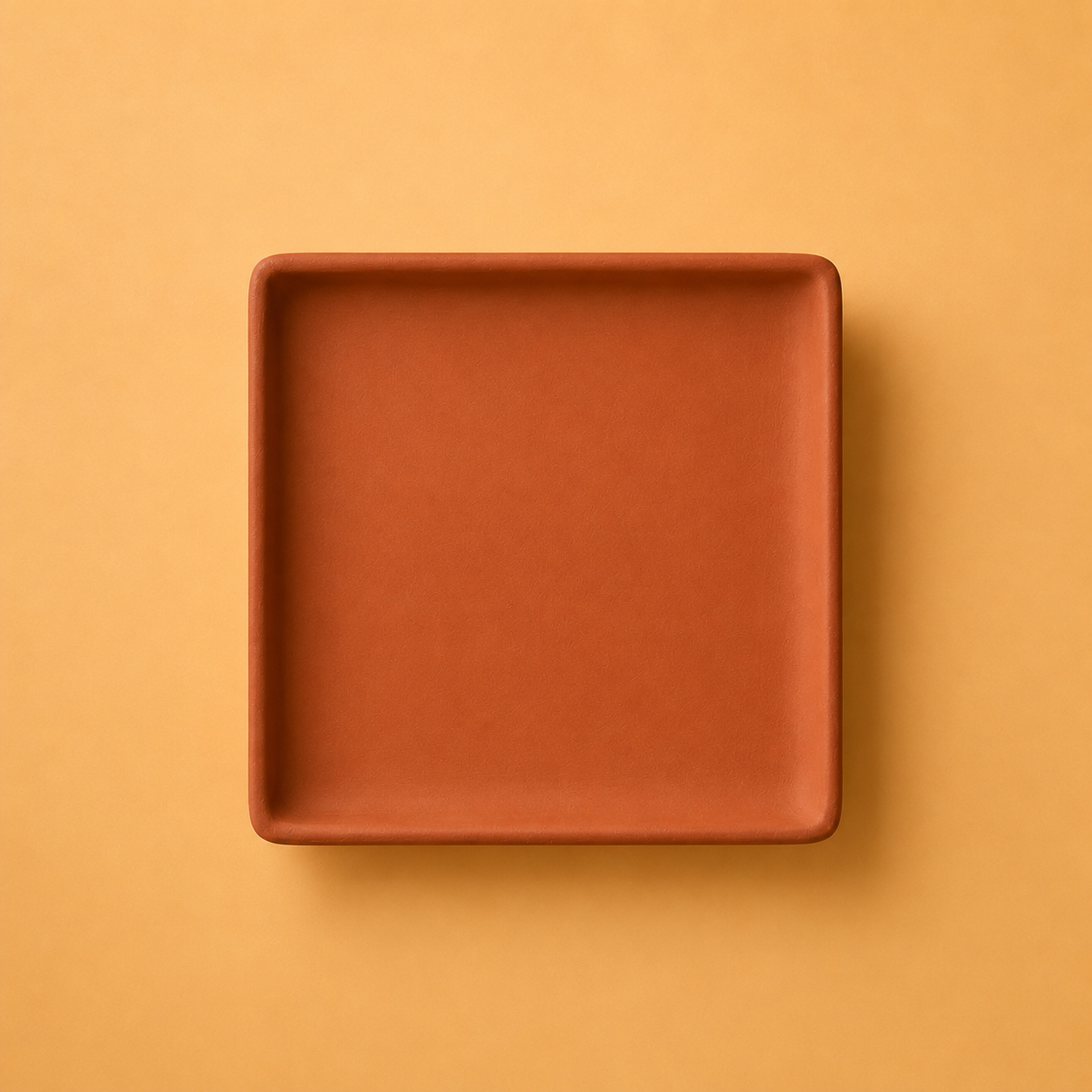Molde de yeso para plato cuadrado MPC015 - Imagen 2