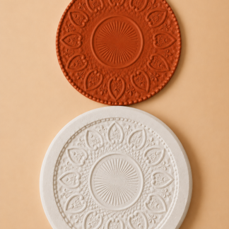 Molde de plato de 28 cm con diseño MPD0028