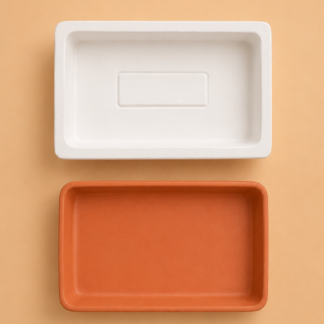 Molde de yeso para bandeja rectangular MBRB003