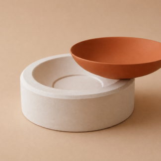 Molde de yeso para plato hondo PLH001