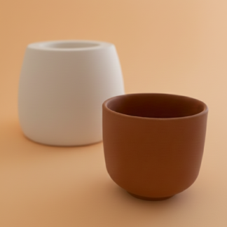 Molde de yeso para tacita china/ Vaso/ Cuenco MTCV003