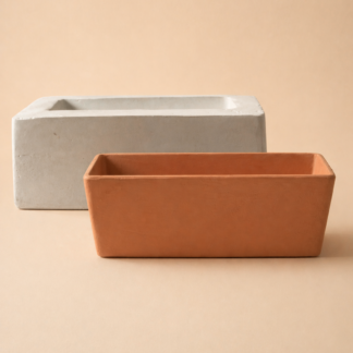 Molde De Yeso Para Maceta Rectangular Mmr023