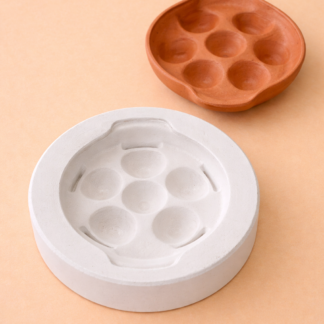 Molde de yeso para provoletera chica MPRV003