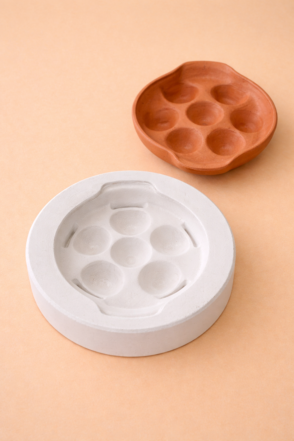 Molde de yeso para provoletera chica MPRV003