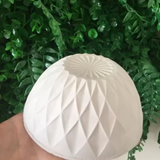 Molde de yeso para compotera con diseño chica MCD001
