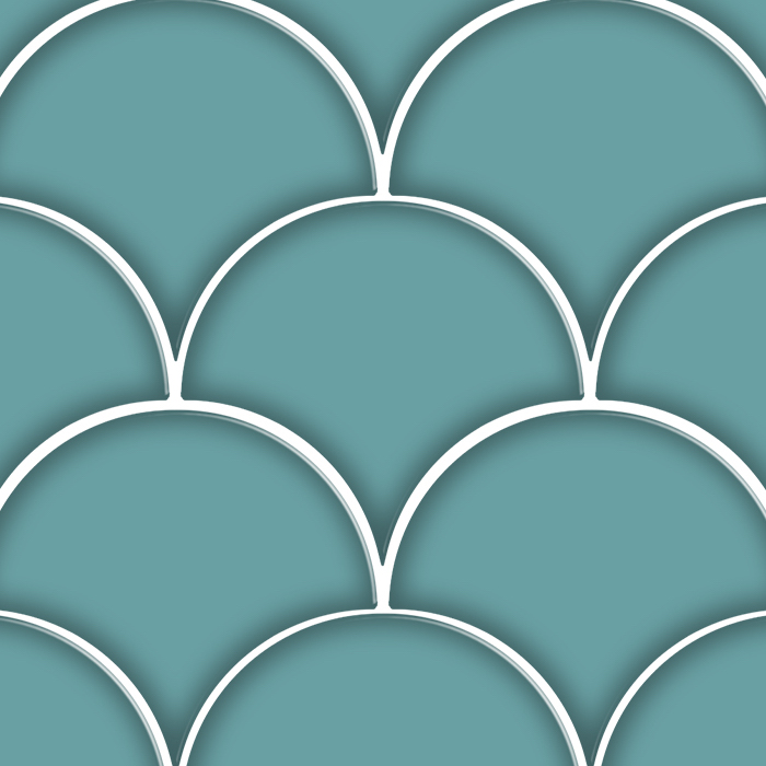 Molde de yeso para mosaicos con forma de escamas MMES001 - Imagen 2