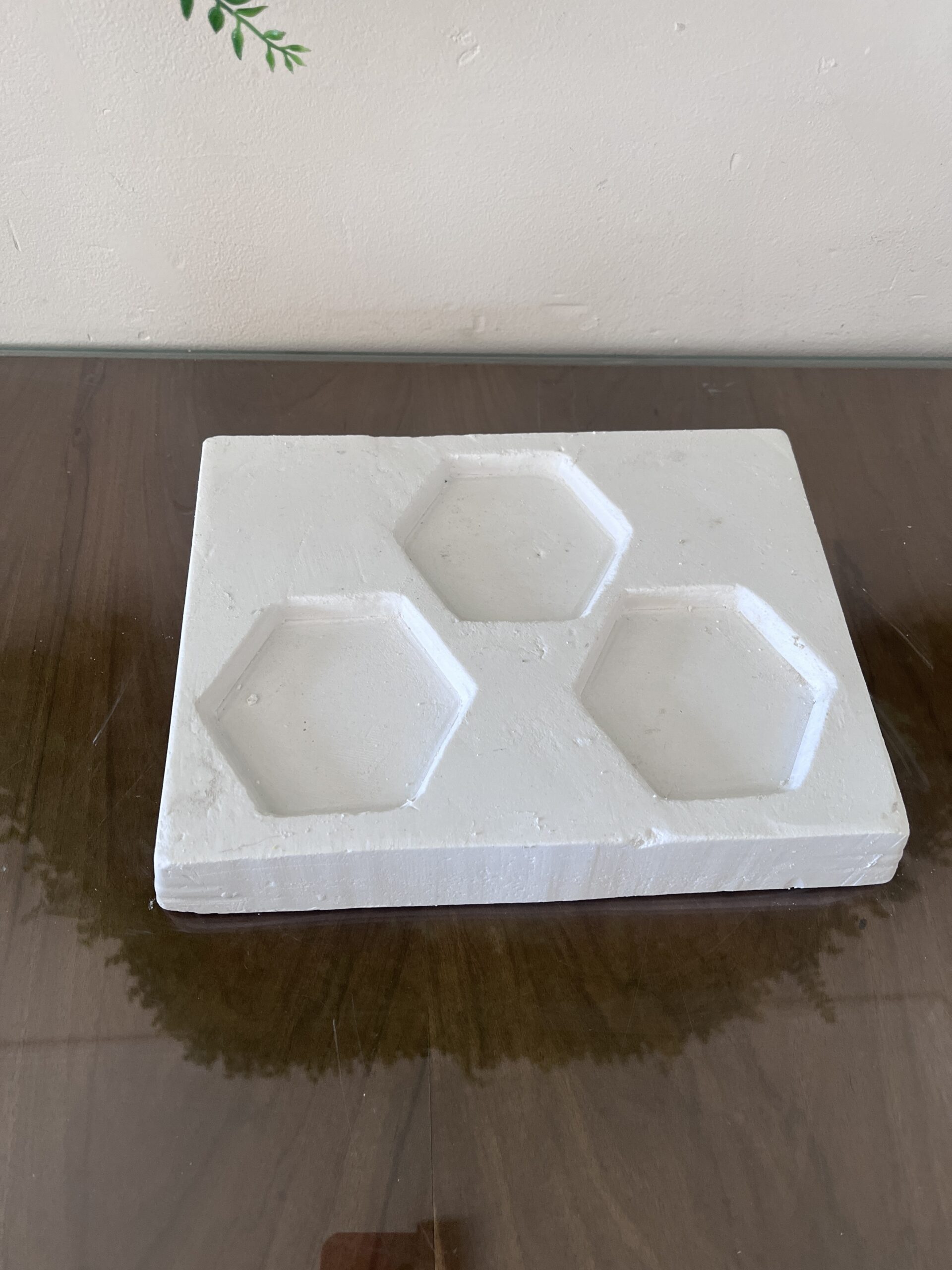 Molde de yeso para mosaico hexagono MMH001 - Imagen 7