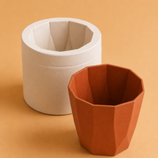 Molde de yeso para maceta con diseño Grande MGIR01